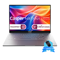 Casper Nirvana S200 300NIT i5-13420H 8GB DDR5 RAM 2TB SSD W11H Kablolu Mouse S200.1342-8X00A-G-F-KM35S