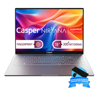 Casper Nirvana S200 300NIT İ7-13620H 64GB DDR5 RAM 1TB SSD W11H Kablosuz Klavye-Mouse Set S200.1362-EF00A-G-F-D200