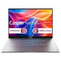 Casper Nirvana S200 300NIT i7-13620H 24GB DDR5 1TB SSD 16" W11P Laptop S200.1362-CF00R-G-F