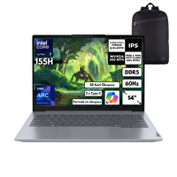 Lenovo ThinkBook 14 G7 Ultra 7-155H 48 GB DDR5 RAM 512 GB SSD 14" W10 Home Notebook-S.Çantası 21MR0050TRHMF119