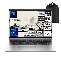 HP EliteBook 860 G11 Ultra 7 155H 16 GB DDR5 RAM 1 TB SSD 16" WUXGA W11 Pro Notebook - S. Çantası 970P0ETHMF1