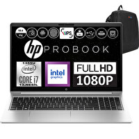 HP Probook 450 G10 9G1G3ETF12 Core i7 1355U 15.6" 64 GB RAM 2 TB SSD Iris Xe FreeDOS Notebook - Weblegelsin Çanta