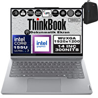 Lenovo Thinkbook 14 2In1 G4 LML T21MX002VTRP31 Ultra 7 155U 14" 96 GB RAM 2 TB SSD Dokunmatik W11Pro - Zetta Çanta