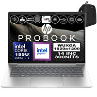 HP Probook 440 G11 A22YSEAF28 Intel Ultra 7 155U 14" 80 GB RAM 4 TB SSD Wuxga IPS FreeDOS Notebook - Zetta Çanta