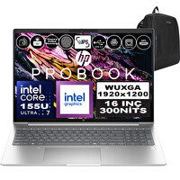 HP Probook 460 G11 A23BCEAF27 Intel Ultra 7 155U 16" 80 GB RAM 2 TB SSD Wuxga IPS FreeDOS Notebook - Zetta Çanta