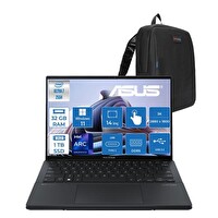 Asus Zenbook Duo PZ219WP02 Ultra 7 255H 14" 32 GB RAM 1 TB SSD OLED 500 Nits Dokunmatik W11Pro Notebook - Zetta Çanta