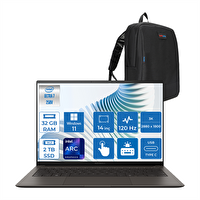 Asus Zenbook S 14 PZ323W03 Ultra 7 258V 14"  32 GB RAM LPX 2 TB SSD Dokunmatik W11Pro Notebook - Zetta Çanta