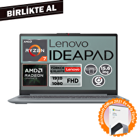 Lenovo IdeaPad Slim 3 Ryzen 7 5825U 15.6" 16 GB 512 GB SSD W11P Laptop - MS Office 82XM00U4TX 018