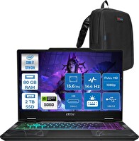 MSI Cyborg 15 i7 13620H 80 GB RAM 2 TB SSD RTX 5060 8 GB FreeDOS 15.6" Full HD IPS B13WFKG490XTRF34 - Zetta Çanta