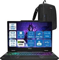 MSI Cyborg 15 i7 13620H 24 GB RAM 2 TB SSD RTX 5060 8 GB W11Home 15.6" Full HD IPS B13WFKG490XTRH09 - Zetta Çanta