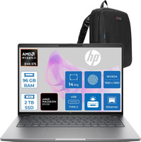 HP Zbook 8 G1IA Ryzen Al 9 Hx Pro 375 96 GB RAM 2 TB SSD Radeon 890M 14" W11Home Iş Istasyonu B30HKESH31 - Zetta Çanta