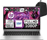 HP Probook 450 G10 Core i5 1334U 64 GB RAM 4 TB SSD Iris Xe W11Home 15.6" FHD 9B9H3EAH13 - Weblegelsin Çanta
