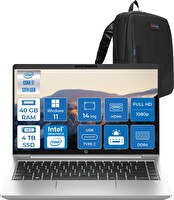 HP Probook 440 G10 Core i7 1355U 40 GB 4 TB SSD Iris Xe Graphics W11Home 14" Full HD 250 NitS 968L9ETH25 - Zetta Çanta