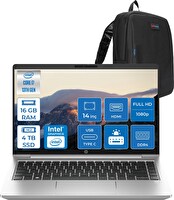 HP Probook 440 G10 Core i7 1355U 16 GB RAM 4 TB SSD Iris Xe Graphics FreeDOS 14" IPS Full HD 968L9ETF10 - Zetta Çanta