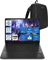 HP Omen W16-AM0017NT 7 240H 96 GB RAM 512 GB SSD FreeDOS RTX 5060 8 GB 16" Wuxga 400 NITS WBQ1Z0EAF51 - Zetta Çanta