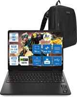 HP Omen Gaming Core 7 240H Aı 24 GB RAM 1 TB SSD 8 GB RTX 5070 16" 2K 144 Hz 300 Nits FreeDOS CD8M6EAF03 - Zetta Çanta