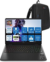 HP Omen 16-AP0014NT Ryzen 9 8940HX 32 GB 4 TB SSD RTX 5070 8 GB 16" Wqxga 240Hz IPS W11Home C12CJEAH16 - Zetta Çanta