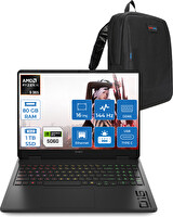 HP Omen 16-AP0020NT Amd Ryzen AI 9 365 80 GB RAM 1 TB SSD RTX 5060 8 GB GDDR7 16" FreeDOS C12CPEAF38 - Zetta Çanta