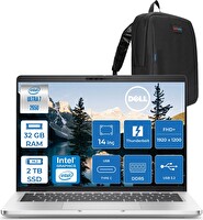 Dell Pro 14 Plus Ultra 7-265U Vpro 32 GB RAM 2 TB SSD Grapichs 14" FHD+ IPS 60Hz W11Home BTO111PB14250H11 - Zetta Çanta