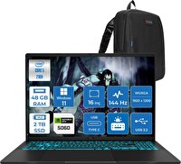 Asus Vivobook 16 V3607VM Core 5 210H 48 GB RAM DDR5 2 TB SSD RTX 5060 8 GB W11Pro 16" Wuxga RP049P24 - Zetta Çanta