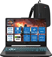 Asus Tuf Gaming A15 Amd Ryzen 7-7445HS 16 GB RAM 4 TB SSD RTX 3050 4 GB 75W 15.6" " W11Home HN206AF05-Zetta Çanta
