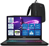 MSI Katana 15 Hx i7 14650HX 40 GB RAM 512 GB SSD FreeDOS RTX 5070 8 GB 115 W 15.6" 2K QHD B14WGK068XTRF17 - Zetta Çanta