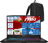 MSI Katana 17 Hx Core i7 14650HX 96 GB Ddr5 2 TB SSD FreeDOS RTX5060 8 GB 115W 17.3" 2k QHD 240HZ B14WFK216XTRF39-Zetta Çanta