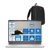 Dell Pro 16 Plus Ultra Core 5 235U 96 GB RAM Ddr5 2 TB SSD Graphics 16" FHD+ 300NIT W11Pro U5235U165UH23 - Zetta Çanta