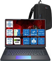 Dell Alienware 16 Ultra 9 275HX 128 GB RAM 4 TB SSD 16GB RTX5080 175W 16" Wqxga W11Pro AA1625080P55 - Zetta Çanta