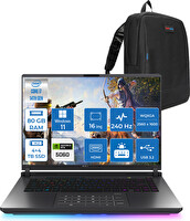 Asus Rog Strix G16 G615JMR I7 14650HX 80 GB RAM 4 TB SSD-4 TB SSD 8GB RTX5060 16" Wqxga W11Home WS5049H40 - Zetta Çanta