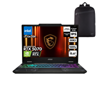 MSI CYBORG 15 i7 13620H 16-GBDDR5 4 TBSSD RTX5070 (8GB-GDDR7-60W) 15.6" FHD FreeDOS-S. Çantası B13WGKG-847XTRHMF11