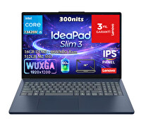 Lenovo Ideapad Slim 3 16IRH10 83K20009TR Core i5-13420H 16" 16 GB RAM 512 GB SSD Wuxga IPS Panel FreeDOS Notebook