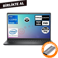 Dell Vostro 3530 Core i7-1355U 15.6" 32 GB RAM 1 TB SSD FHD FreeDOS Laptop - VIT Metal Ssd Kutusu N1601PVNB3530U 051