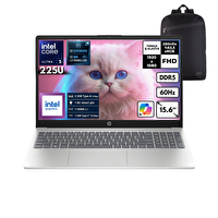 HP AI 15-FD2026NT Ultra 5 225U 32-GBDDR5 2 TBSSD Intel Graphics 15.6" FHD FreeDOS - HMF Sırt Çantası D51E0EAHMF7