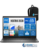 Dell Vostro 3530 Core İ7-1355U 15.6" 16 GB 1 TB SSD Intel İris XE Graphics W11Pro Dizüstü Bilgisayar N1601PVNB3530RN