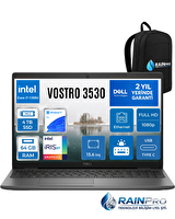 Dell Vostro 3530 Core İ7-1355U 15.6" 64 GB 4 TB SSD Intel İris XE Graphics W11Pro Dizüstü Bilgisayar N1601PVNB3530RN