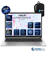 Asus ExpertBook P1503CVA Intel Core 7 240H 16 GB DDR5 4 TB SSD 300NITS 15.6" FHD W11Pro Taşınabilir Bilgisayar