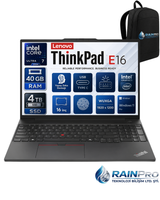Lenovo Thinkpad E16 Gen3 Intel Core Ultra 7 255H 40 GB DDR5 4 TB SSD Intel® 16" Wuxga IPS Windows 11 Pro Laptop 21SR006R