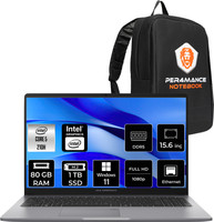 Asus EB P1 C5 210H 15.6" 80 GB 1 TB SSD FHD W11P Taşınabilir Bilgisayar - PER4 Çanta P1503C516512G0DP438