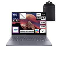 Lenovo Ideapad 5 14IAL10 Ultra 5-225U 16 GB 512 GB SSD Graphics WUXGA 2in1 W11Home Notebook-Sırt Çantası 83KR000FTRHMF6