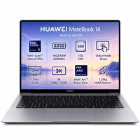 Huawei Matebook 14 Intel Core Ultra 5 125H 16GB 1TB SSD 14.2" FHD 2.8k 2880 x 1920 OLED 120Hz Freedos Taşınabilir Bilgisayar