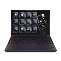Lenovo MWS ThinkPad P16V Gen 3 Ultra 7-255H 16" 16 GB RAM 512 GB SSD 8 GB RTX PRO 1000 Blackwell W11Pro Notebook