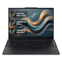 Lenovo ThinkPad E16 Gen 3 Intel Core Ultra 7 255H 16" 32 GB RAM 1 TB SSD Wuxga FreeDOS Notebook 21SSS29BTX 006