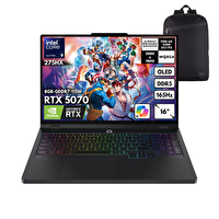 Lenovo Legion Pro 5 16IAX10 Ultra 9-275HX 16" 48 GB 4 TB SSD RTX5070 8GB WQXGA W10Pro Laptop-Sırt Çantası 83F3008BTRQB47