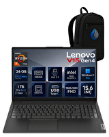 Lenovo V15 G4 IRU 82YY0013TRRNP06 AMD Ryzen 7 7730 15.6" 24 GB DDR4 RAM 1 TB NVMe SSD AMD Radeon Graphics FHD W11 Pro Notebook