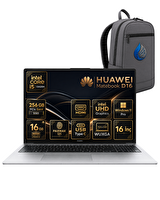 Huawei MateBook D16 Intel Core i5-13420H 16 GB LPDDR4X 256 GB SSD 16" Wuxga IPS Windows 11 Pro Dizüstü Bilgisayar MCLG-W5611DRNP0
