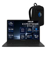Asus ExpertBook B1 Intel Core 7 150U 15.6" 96 GB RAM 512 GB SSD FHD W11 Pro Notebook B1503CVA-C716512B0DRNP3