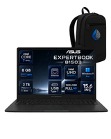 Asus ExpertBook B1 Intel Core 7 150U 15.6" 8 GB RAM 2 TB SSD FHD W11 Pro Notebook B1503CVA-C716512B0DRNP03