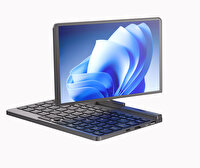 Yasomi Minibook 8" Boyut Katlanabilir Ekranlı Çift Fonksiyon Kullanabilir İntel N Serisi 3.40 Ghz Mini Laptop