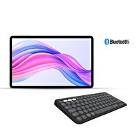 Honor Pad X9 4 GB 128 GB Wi-Fi 11.6" IPS Tablet ve Logitech K380s Bluetooth Klavye Siyah 920-011859